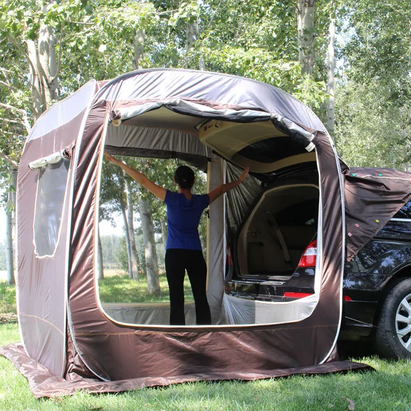 Suitable forOutdoor rear automatic tent Self-driving tour Extended rear throw tent Car side multi-function quick open camping Sh