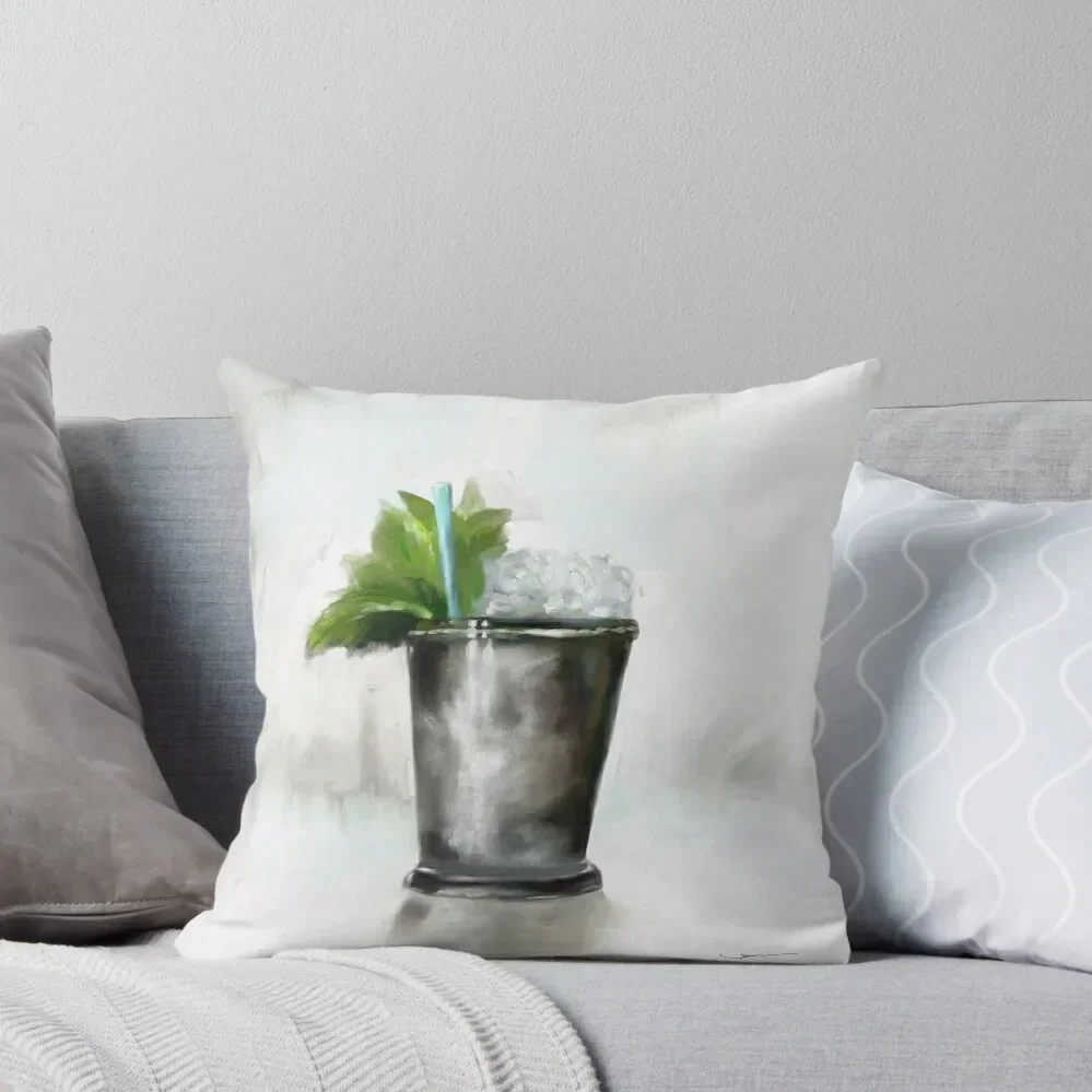 

Mint Julep Throw Pillow Cushion Child luxury decor pillow cover christmas Christmas Pillow Covers