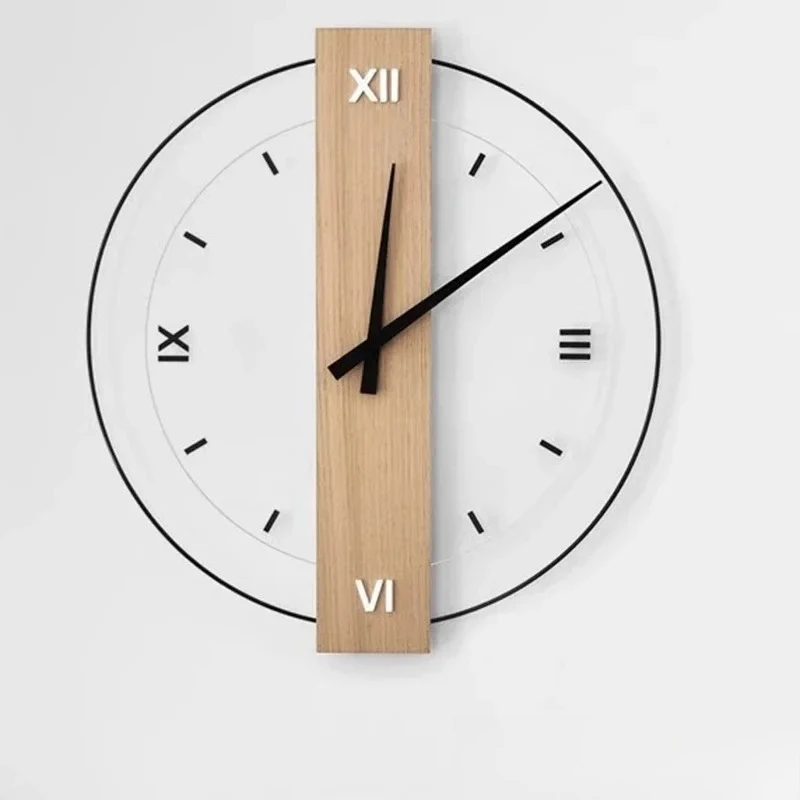 Art Mural Wall Clocks Modern Aesthetic Large Bedrooms Design Fashion Wall Watch   Restaurant Horloge Ornaments Home Decor