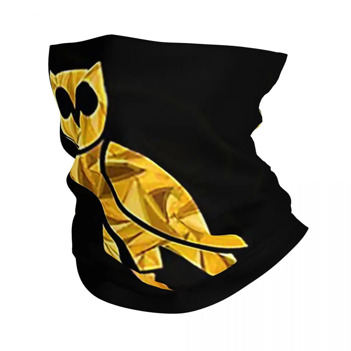 

OVO October's Very Own Drake's Owl Bandana Neck Cover Printed Wrap Scarf Multi-use Headwear Hiking Fishing For Men Women Adult