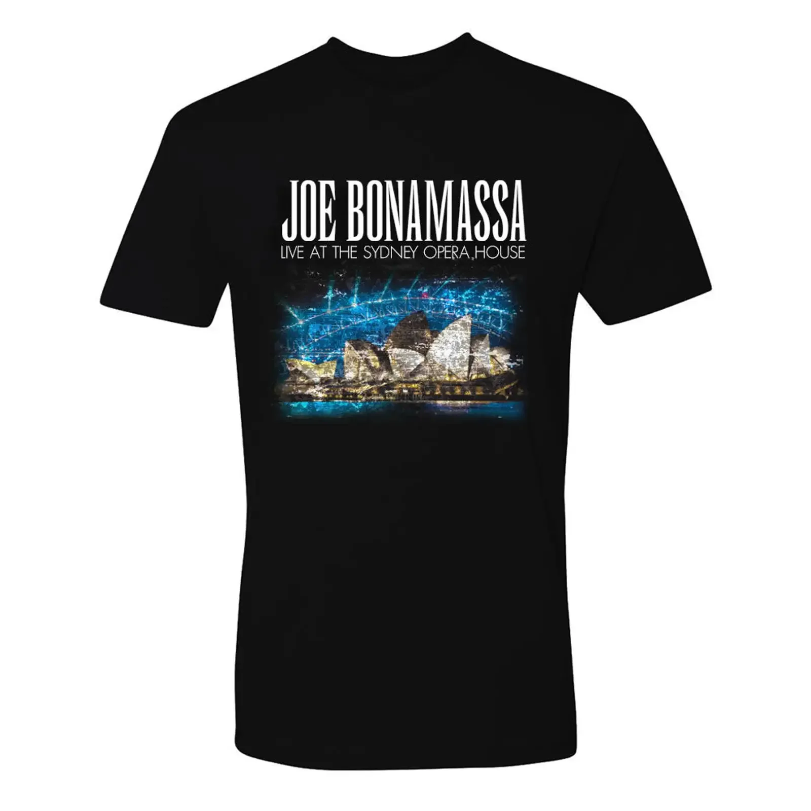 Live at the Sydney Opera House T Shirt  vintage Washed Versatile fashion Stretched homme Slightly graphic Comfortable Unisex