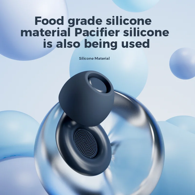 Anti-noise earplugs for sleep, silicone earplugs, waterproof soft ear protection, anti-noise and soundproof earplugs image 5