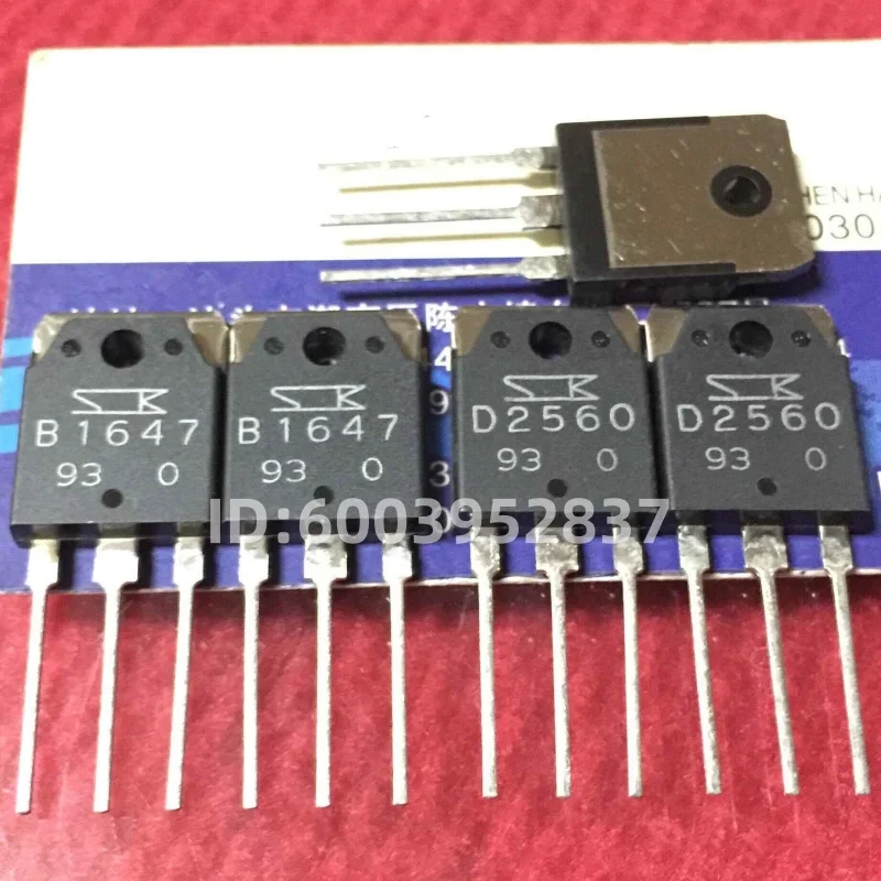 100% Original New New Promotion D2560 B1647 2SB1647 2SD2560 Pairing in stock