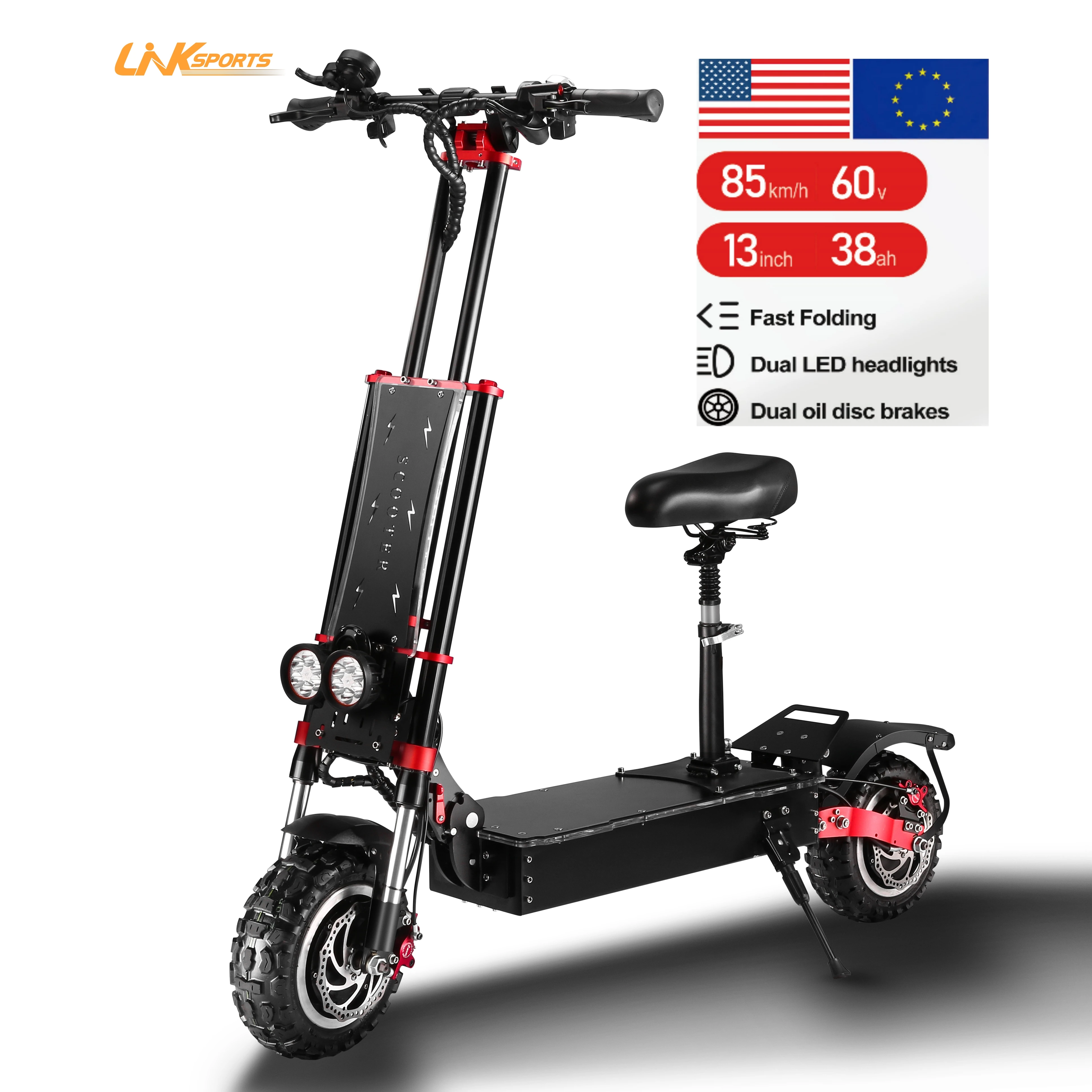 

STLF Advanced 8000 Watt Smart Small Dual Motor Top Powerful Electric Scooter for Adult Fast Speed E-Scooter