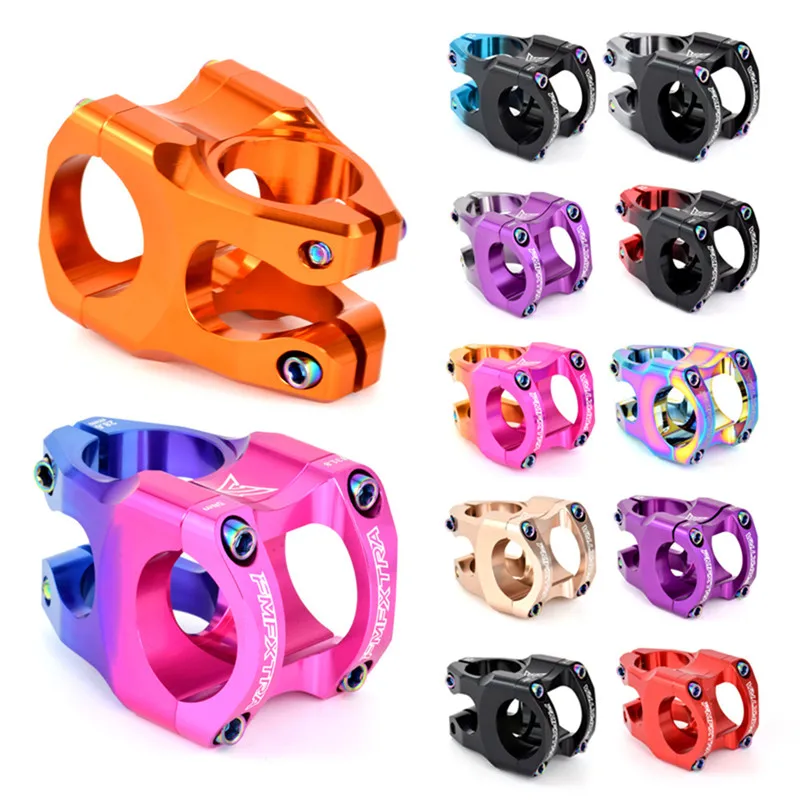 31.8*35mm MTB Stem Mountain Bike Short Handlebar Riser Adjustable Cycling Bicycle Bridge Power Rod