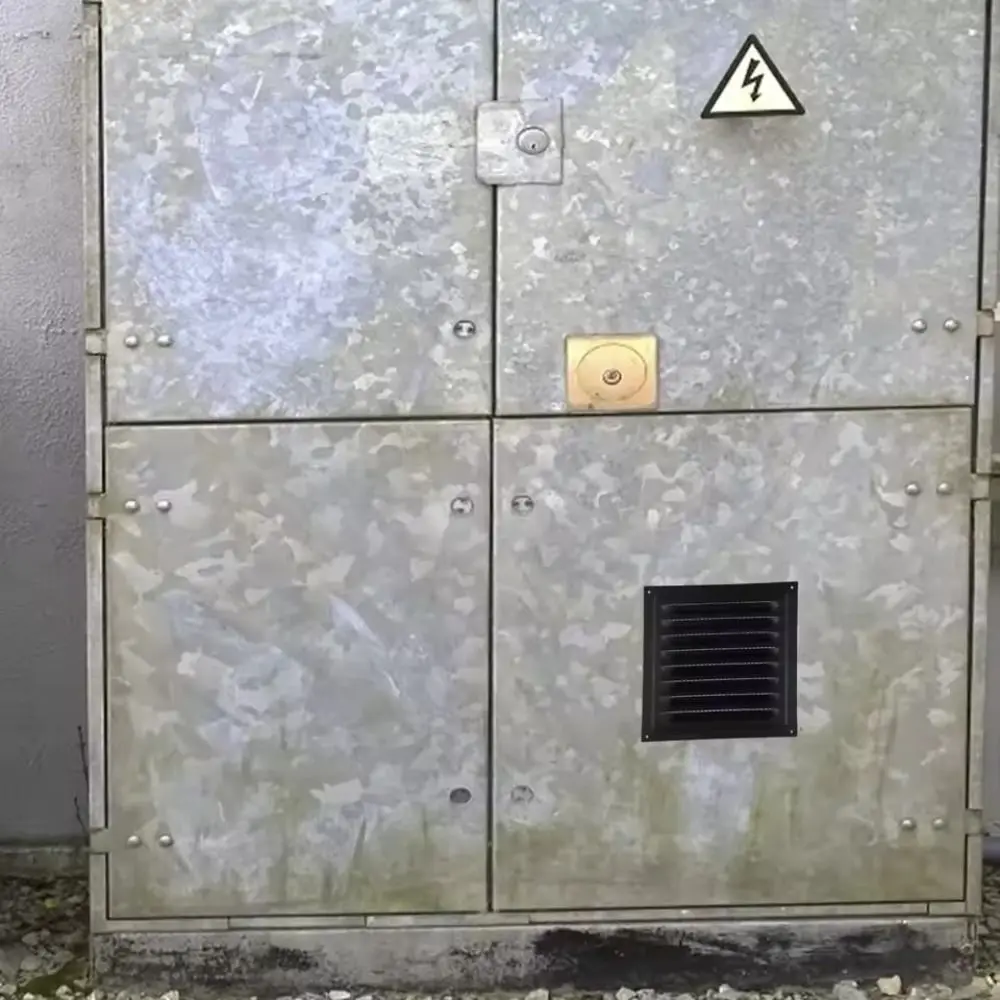 Aluminiowa Kratka Wentylacyjna Systemu Powietrznego Siatka Osłona Ekran Wylot Wydechu Pokrywa Wentylacyjna 100/150/200/250/300/400mm Metal