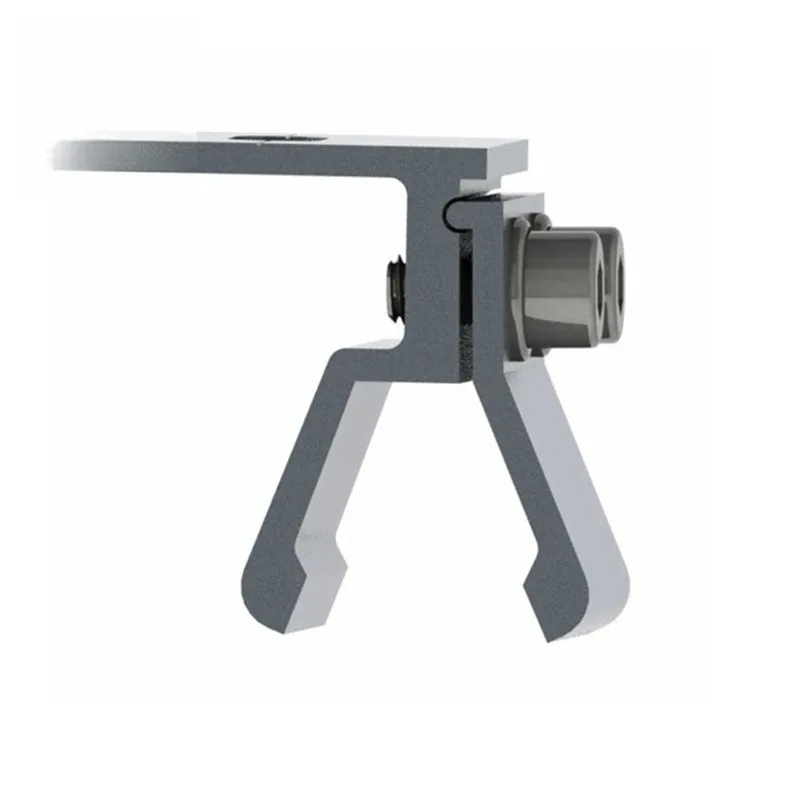 steel tile support fixture, photovoltaic panel roof installation tile clip aluminum tile accessories photovoltaic accessories