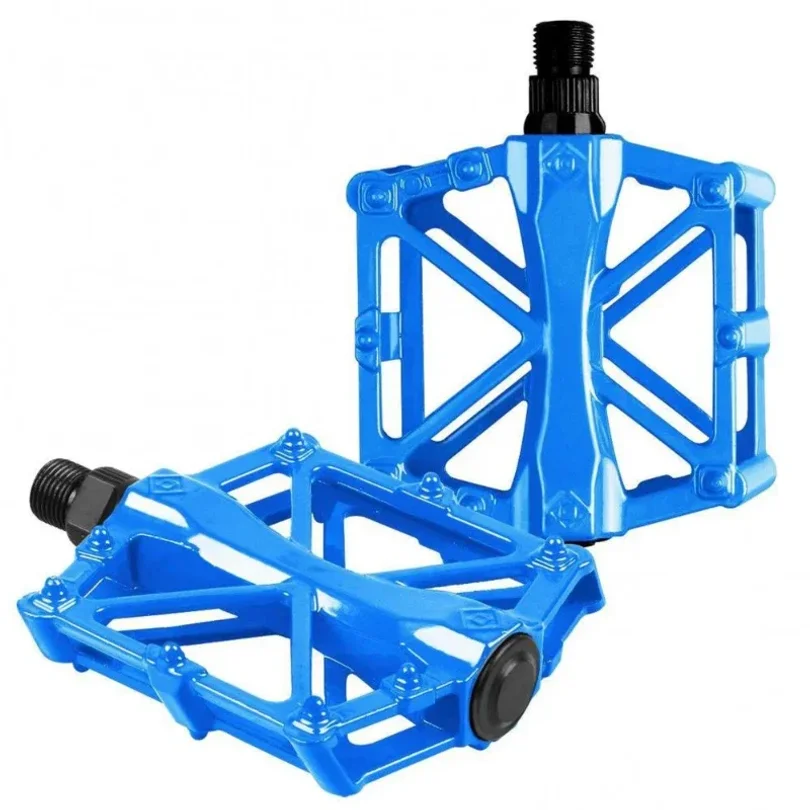 AliExpress NONE 2Pcs MTB Road Bike Ultralight Bicycle Aluminum Alloy Bearing Anti-Slip Pedals Подшипник Велосипеда