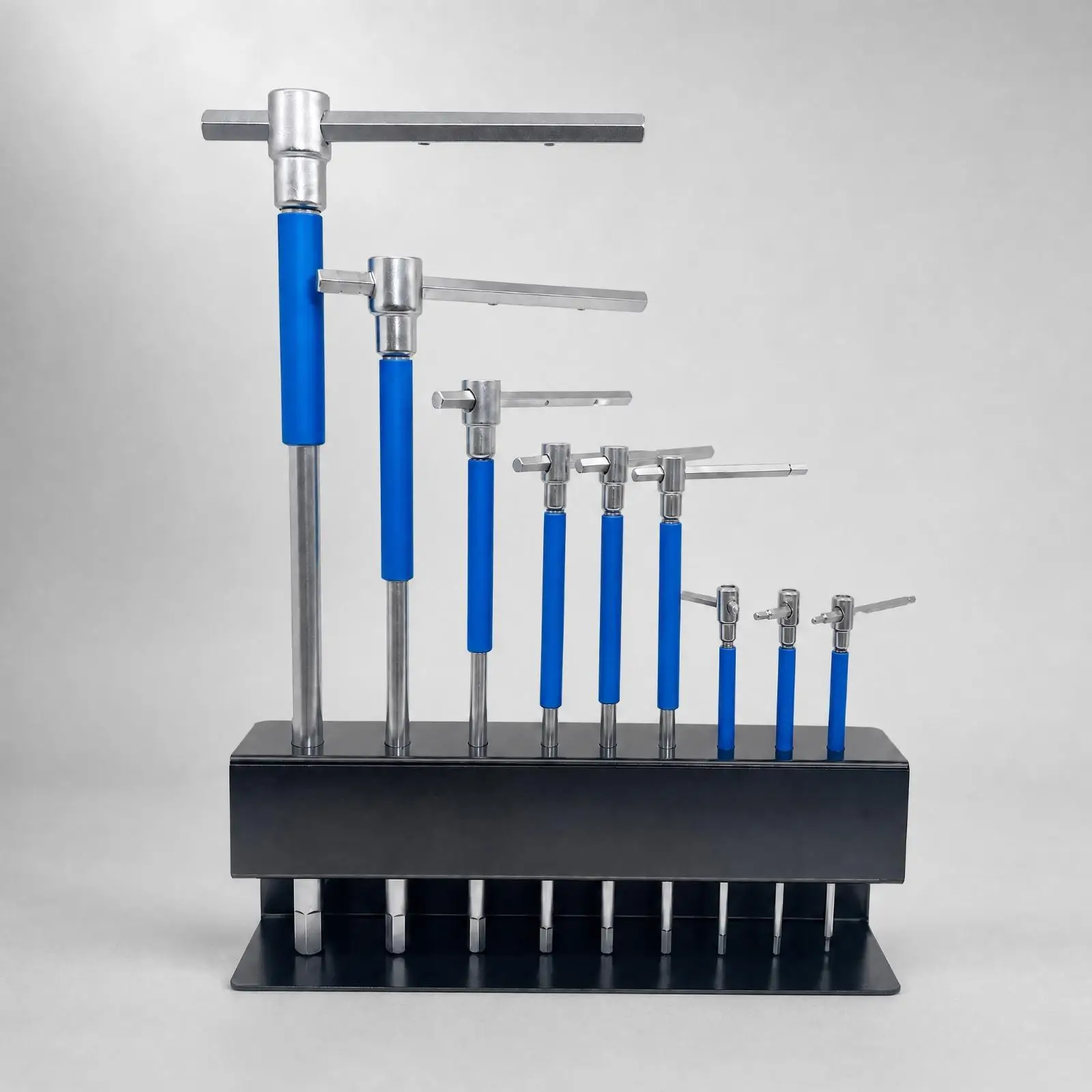 Bicycle Hex Wrench Set T Handle Allen Key Tool Kit for Bike Motorcycle Maintenance 8 Sizes