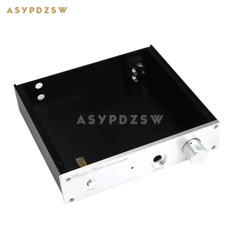 Black or Silver 2204E Aluminum Headphone Amplifier chassis /Enclosure/Case/Box 210*45*188