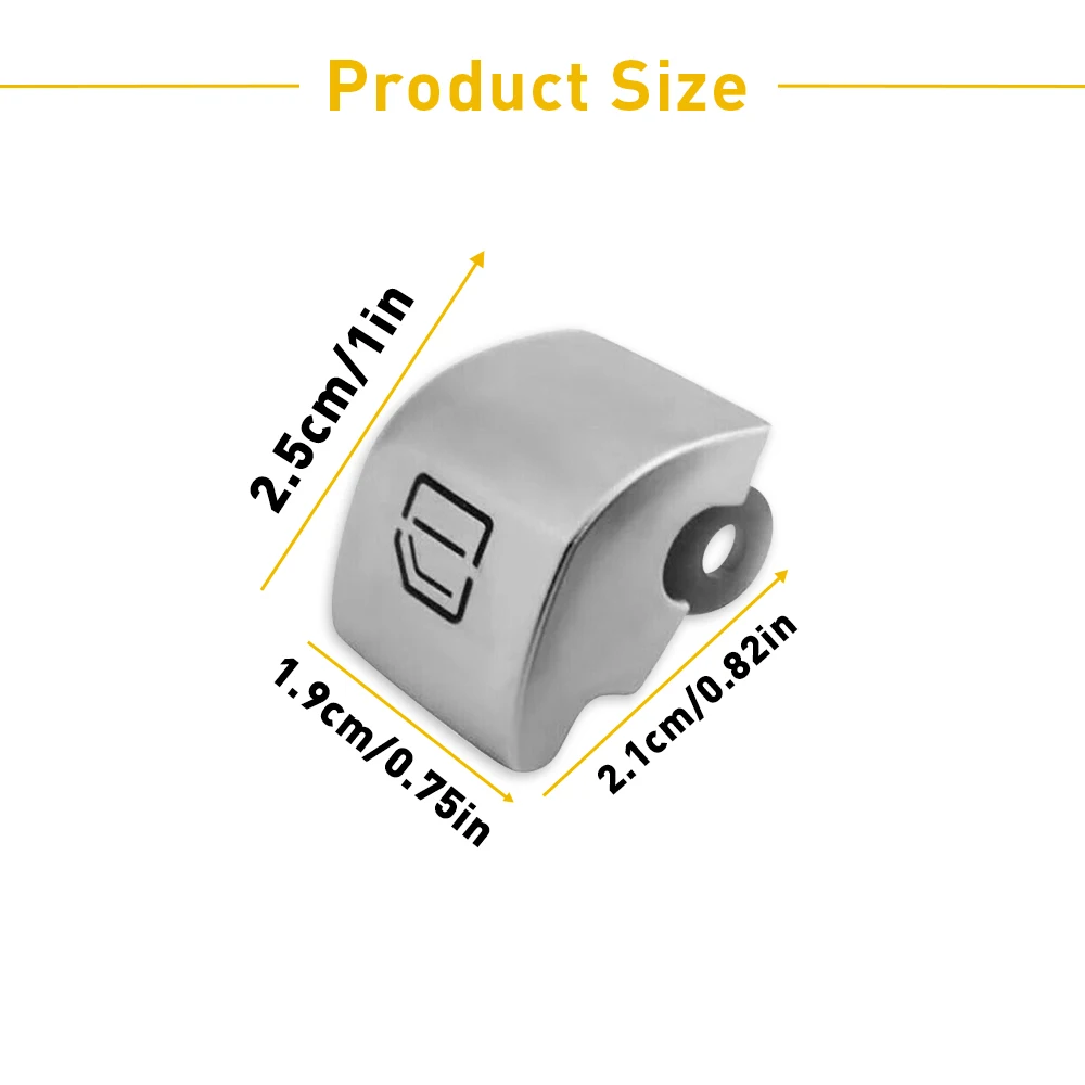 2Pcs Car Window Switch Repair Button For Mercedes Benz C S GLC Class W205 W222 X253 2015 2016 2017 2018 2019-2021 Accessories