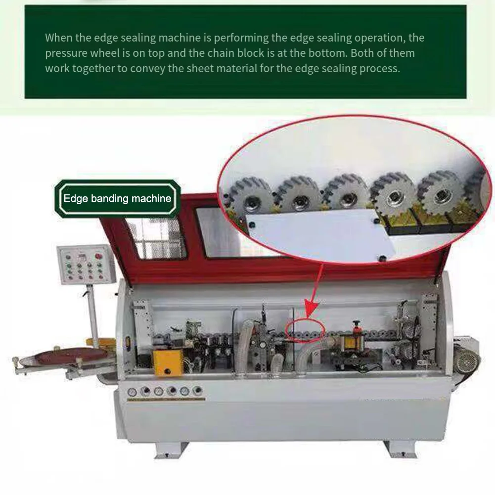 Gray Rubber Press Wheel Compact Rubber Wheel Design Woodworking Bearing Roller Bearing Integration Smooth Finish