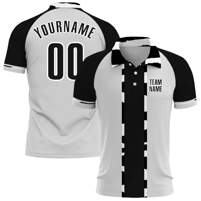 Summer Shirts Women For Men Personalized Flower Polo Shirt 3D Print Golf Shirts Custom Your Name, Number, Team Name