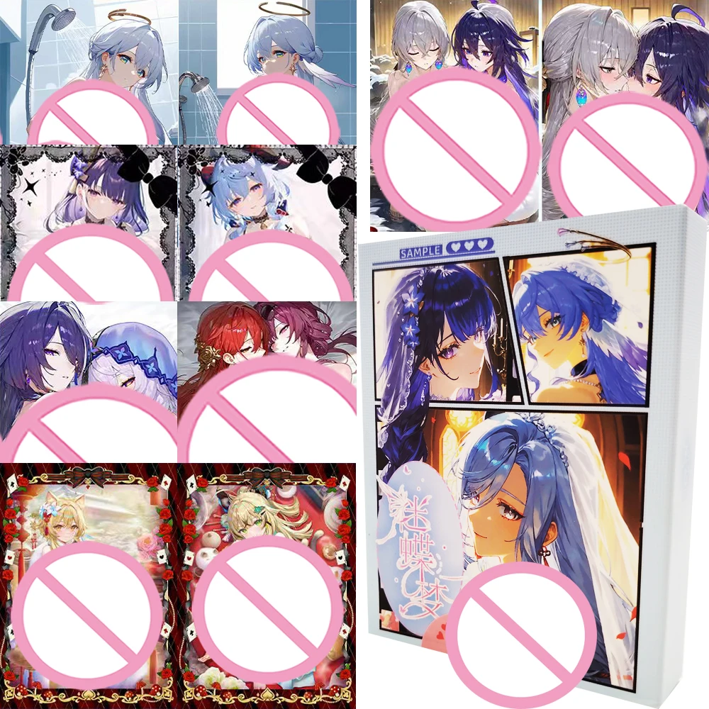 

Charming Butterfly Dream Collection Cards Goddess Story Sweet Love Anime Game Girl High Quality Cards Doujin Toys Hobbies Gifts