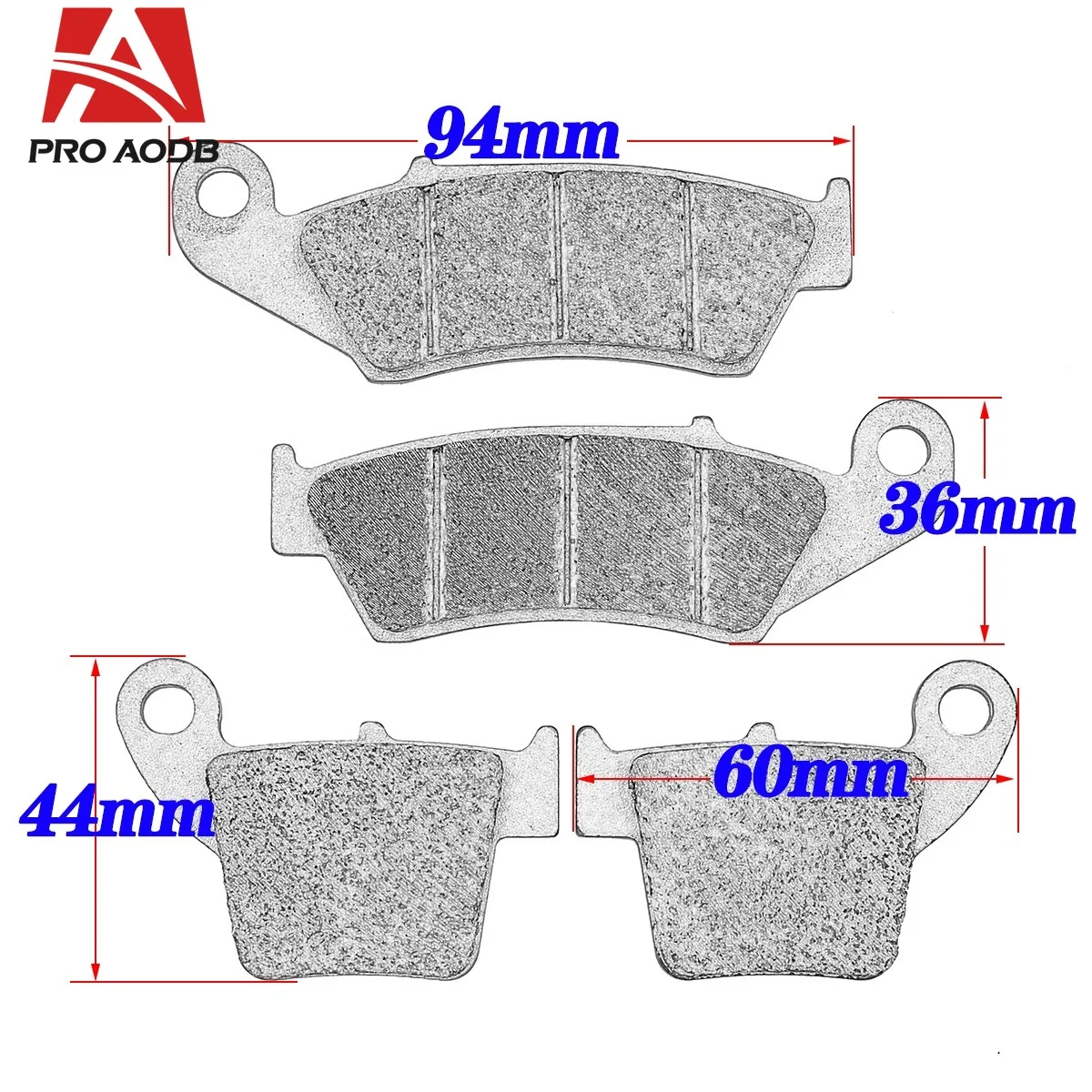 For HONDA CRF250R CRF450R CR125R CR150R CRF 250R 450R 125R 450 R 450RX 450L 230F 2002-2022 Motorcycle Front and Rear Brake Pads