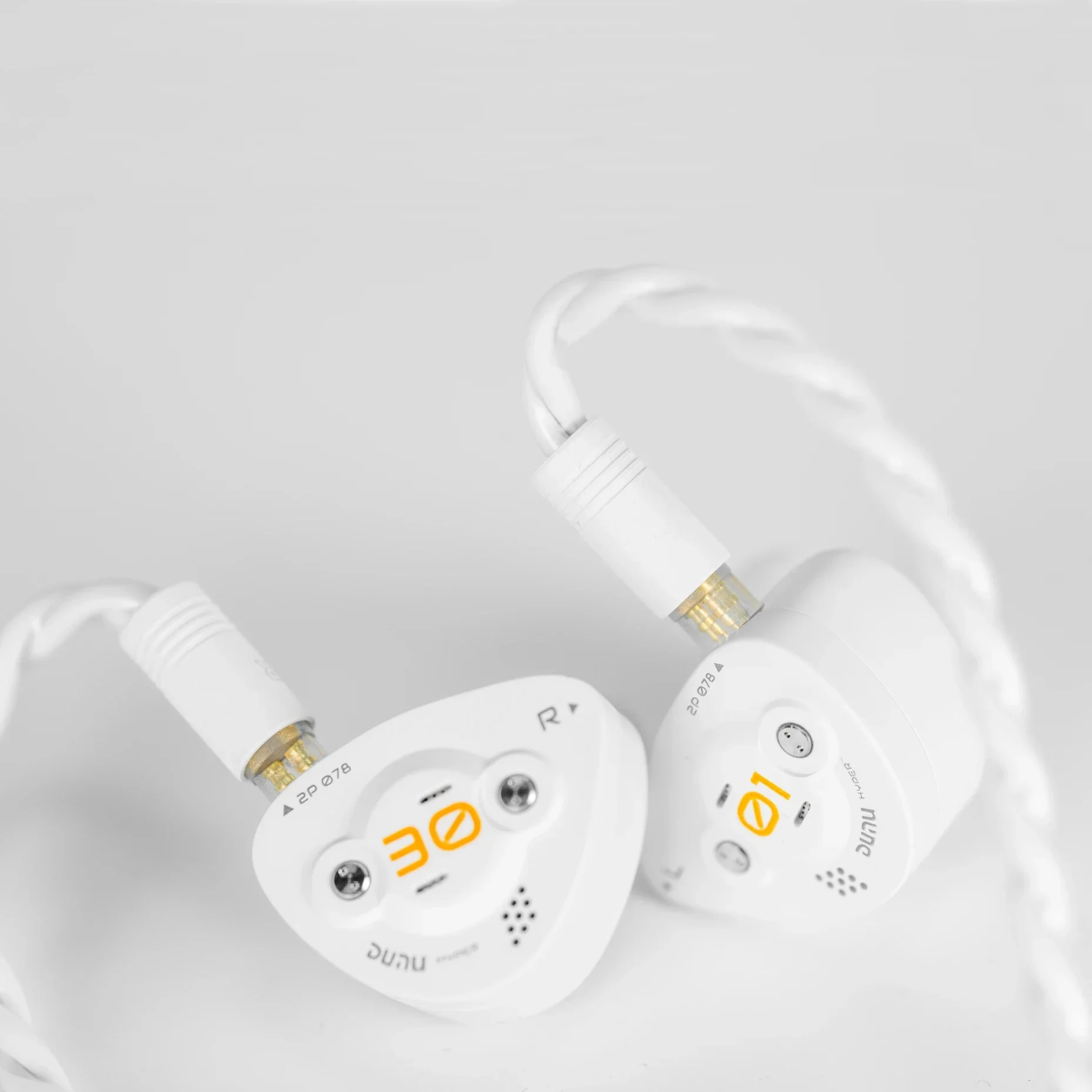 Dunu dk3001bd cérebro dança carro-chefe 9 drivers tribrid fone de ouvido intra-auricular 1dd + 4ba + 4p híbrido glaciar fones de ouvido de áudio de alta resolução dk3001 bd