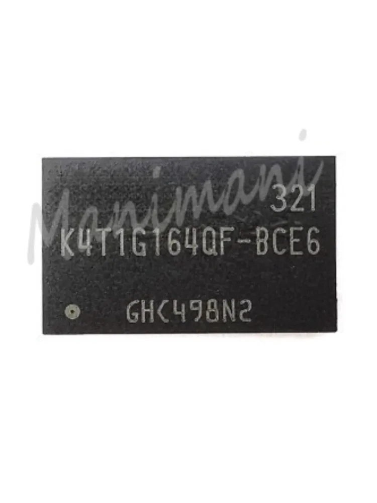 10Pcs DDR2 Memory RAM IC Chip K4T1G164QF-BCE6 BGA84 Package for Electronics Repair And Upgrades
