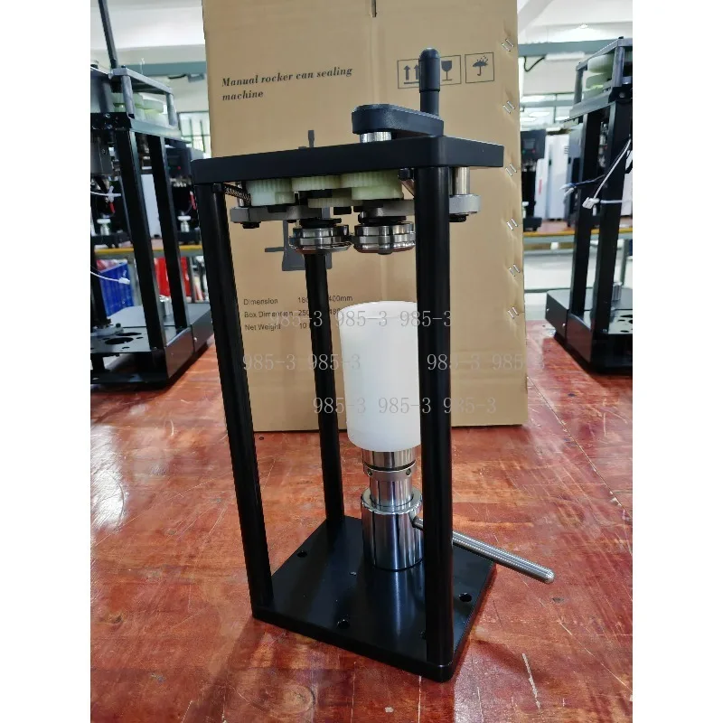Household Manual Can Sealing Machine, Semi-automatic Can Sealer for Beer Soda Juice Cans