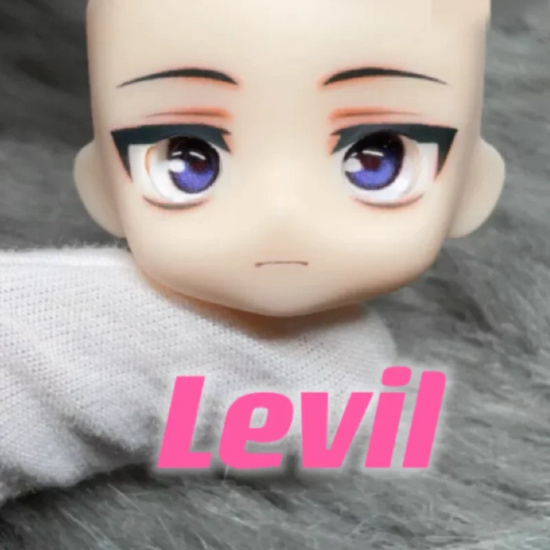 

Levi Ob11 GSC YMY Face Handmade Open Eyes with Eyeballs Finished Original Faceplates Doll Accessories