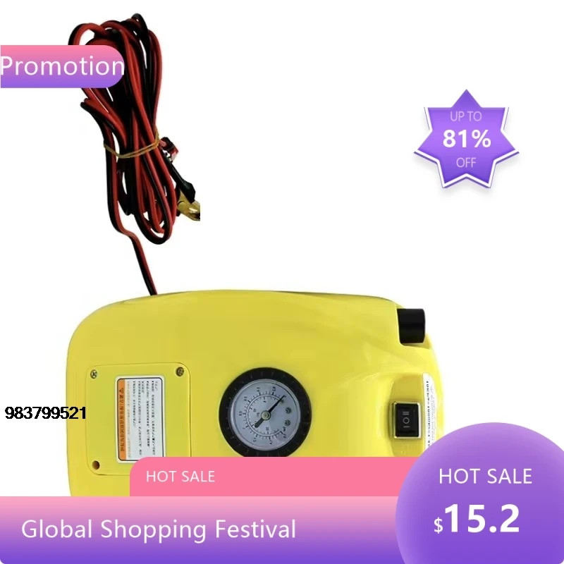 

1842Nützliche Schlauchboot Aufblasbare Pumpe Hochdruck Elektrische Pumpe Angriffsboote Fischerboot Aufblasbare P