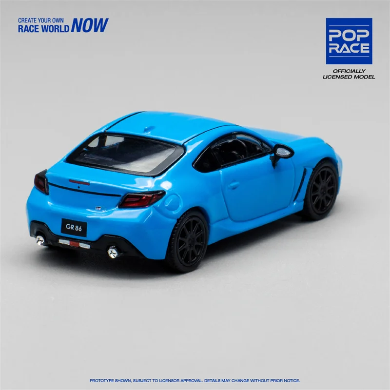 PopRace 1:64 GR 86 NEPTUNE BLUE Model Car