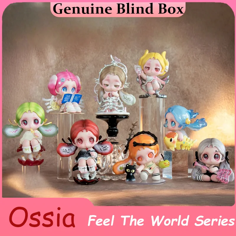 

Ossia Feel The World Series слепая коробка орнамент ручной работы загадочная милая игрушка загадочная коробка декор для рабочего стола подарок для девочки модная кукла