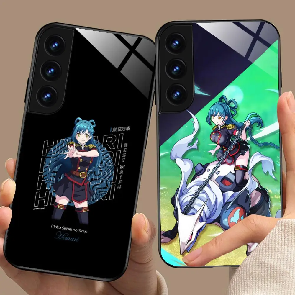 

Mato seihei no slave Himari Phone Case for Samsung Galaxy A56 55 54 53 52 51 36 35 34 23 16 15 5G Glass Protective Cover