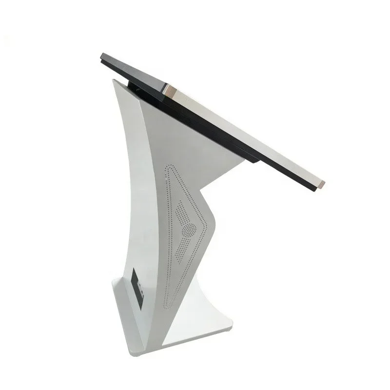 공장 가격 49 55 인치 셀프 서비스 키오스크 스마트 터치 스크린 플로어 스탠딩 광고 디스플레이 LCD 광고 플레이어 정보 디스플레이