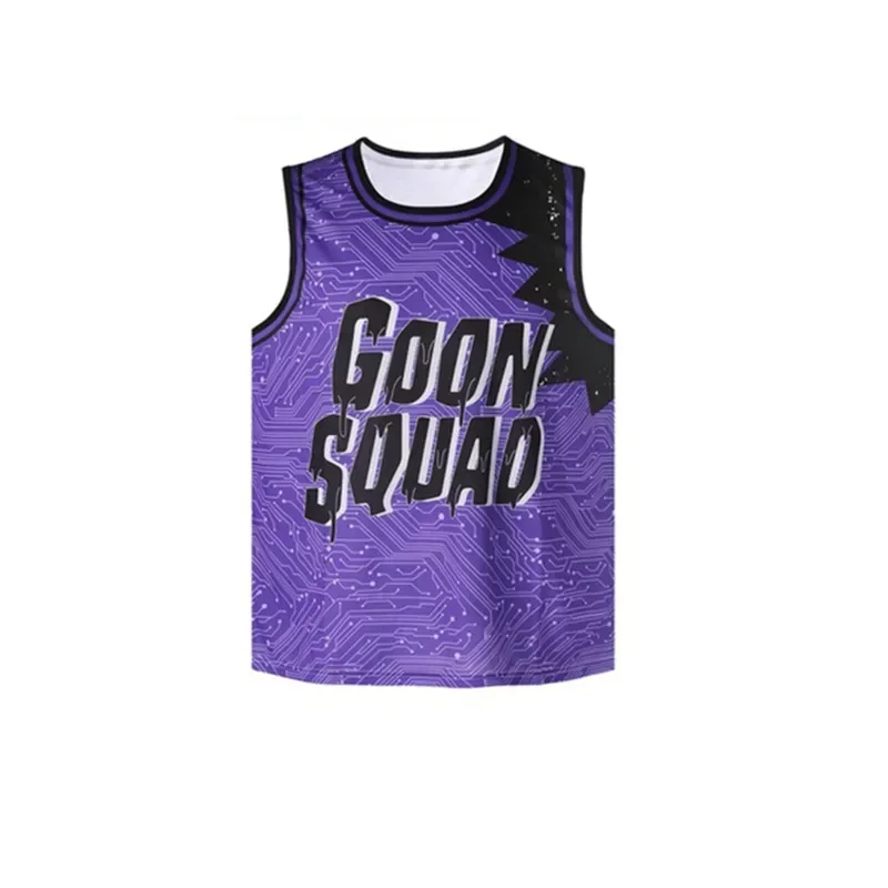 Space Jam 2 Basketball Jersey Vest Shorts The Goon Squad Cosplay Costumes Movie A New Legacy 2024 Summer Unisex Sportswear M17