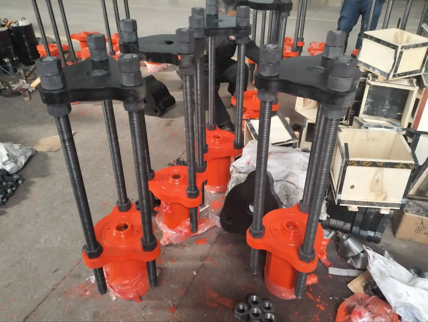 150T Electric Crawler Pin Dismantling Machine, Hydraulic Track Pin Remover for Construction Machinery Maintenance