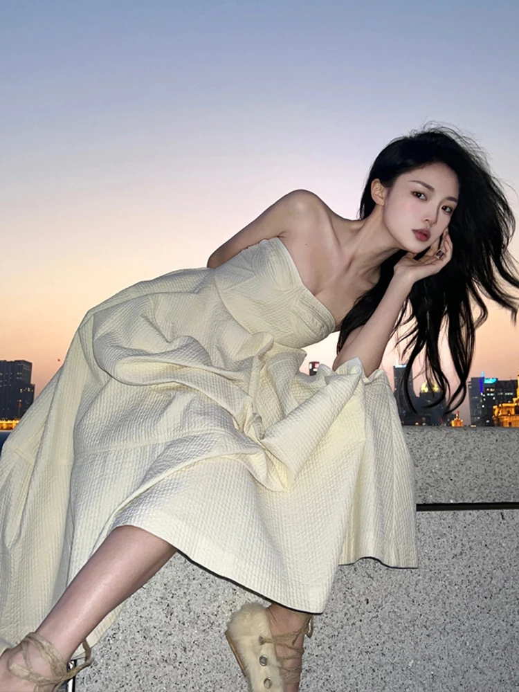 

Сексуальное вечернее платье на одно плечо, приталенное, с высокой талией, А-силуэта, длинное, в корейском стиле, для дня рождения и праздников.