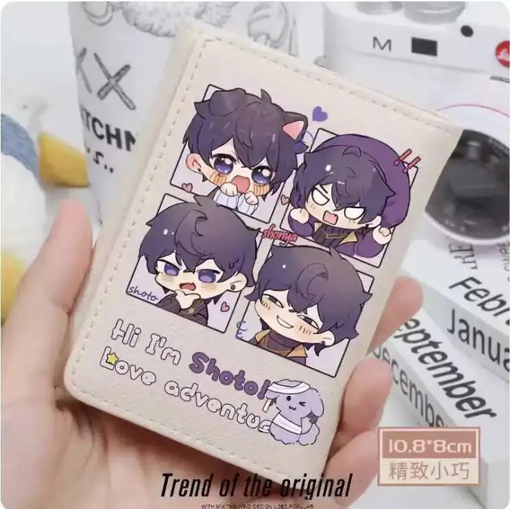 

Аниме Vtuber Shoto модный кошелек из искусственной кожи кошелек для карт монета засов сумка для денег косплей подарок B195 хит