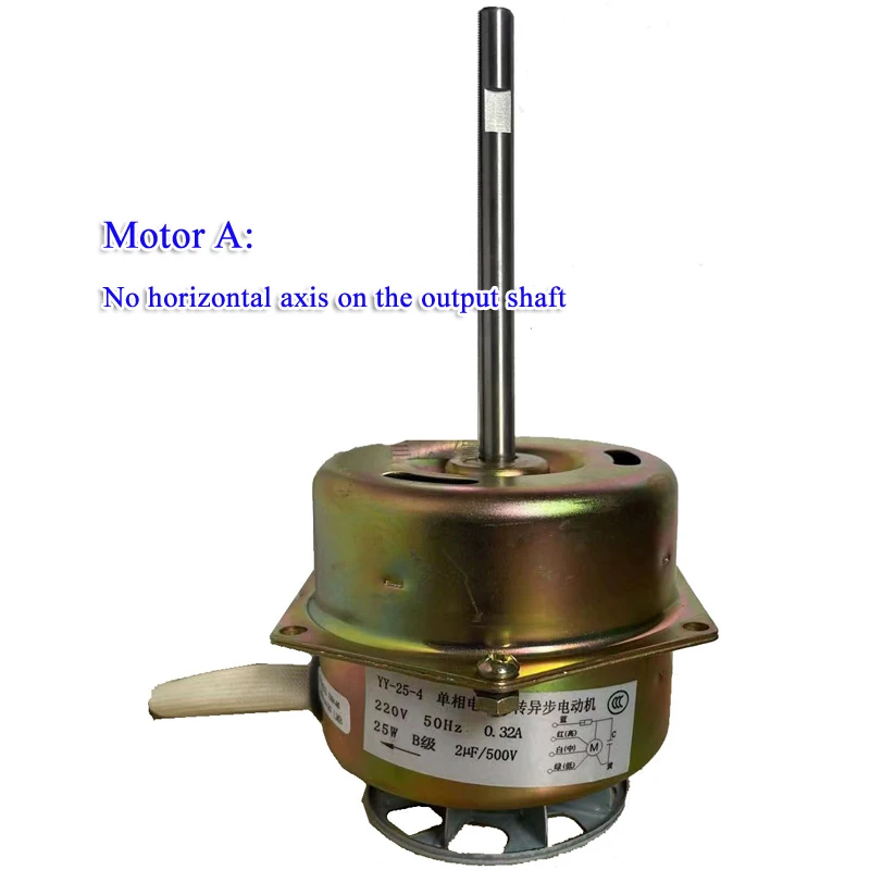 2800rpm 220V 24W 0.32A Single phase capacitor operated asynchronous motor YY-25-4 (C2-A) For Drying oven