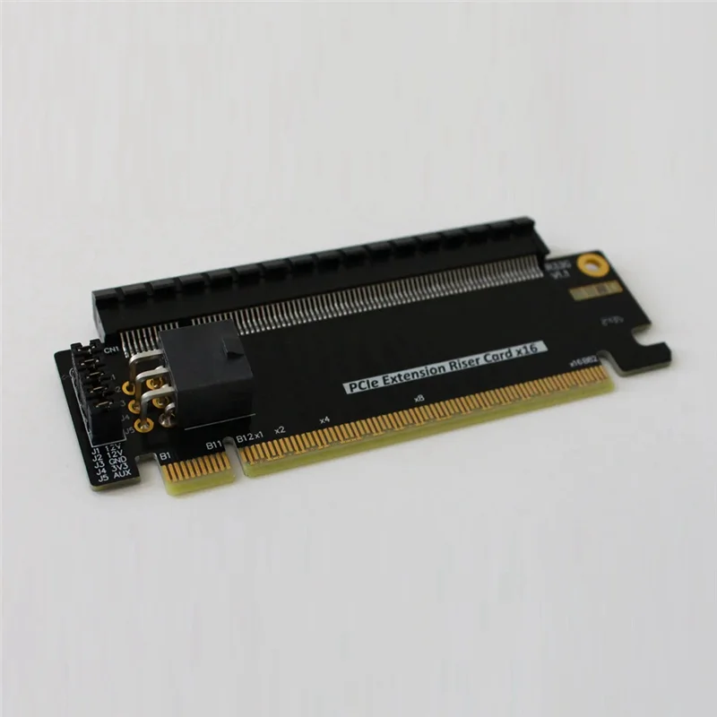 

Well Made-PCI-E X16 Half Height To Full Height Extension Riser Card Pcie 5.0 X16 Test Adapter Protector Card For 1U 2U Server