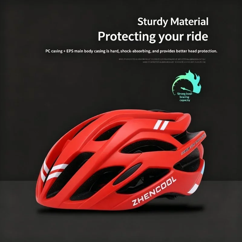 Safety Cycling Helmet for Men Women MTB LED Rear Light Porous Ventilation Breathable EPS Protect Head Safety Cycling Helmet Bike