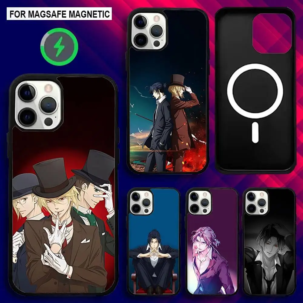 

Anime Moriarty The Patriot Phone Case For iPhone 17,16,15,14,13,12,11,Pro,Max,Plus,Mini,SE4,E Magnetic Magsafe Wireless Charging