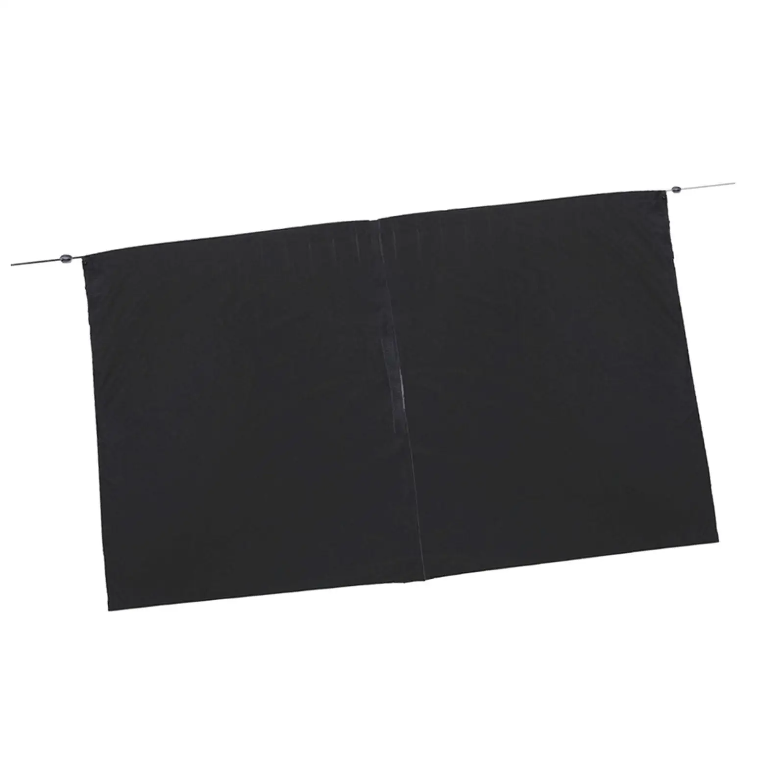 car Divider Curtain Polyester Lightweight 27Inchx32inch Cover Black Isolation