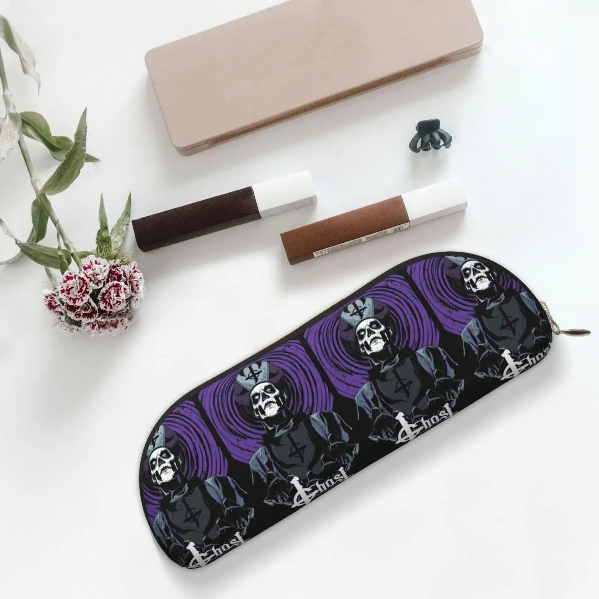 

Рок-группа Ghost BC пеналы пенал для хранения канцелярских принадлежностей большой емкости коробка для ручек пенал для детей подарки