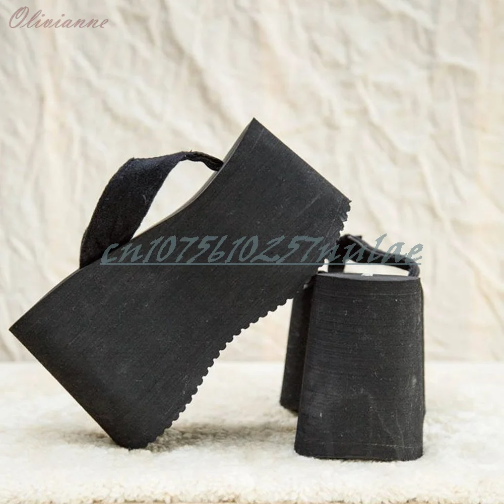 

2025 Holiday Style Thick Soled Slippers Flip Flops Wedges High Heel Concise Hot Fashion Sexy Summer Women Shoes Para Mujere