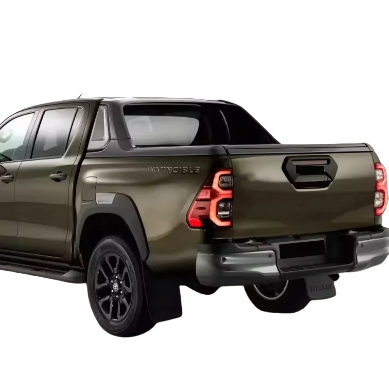 KLT New Arrival Oem 4X4 Plastic Sport Roll Bar For 2021 Hilux Rocco Pickup Truck Black Roll Bar with light