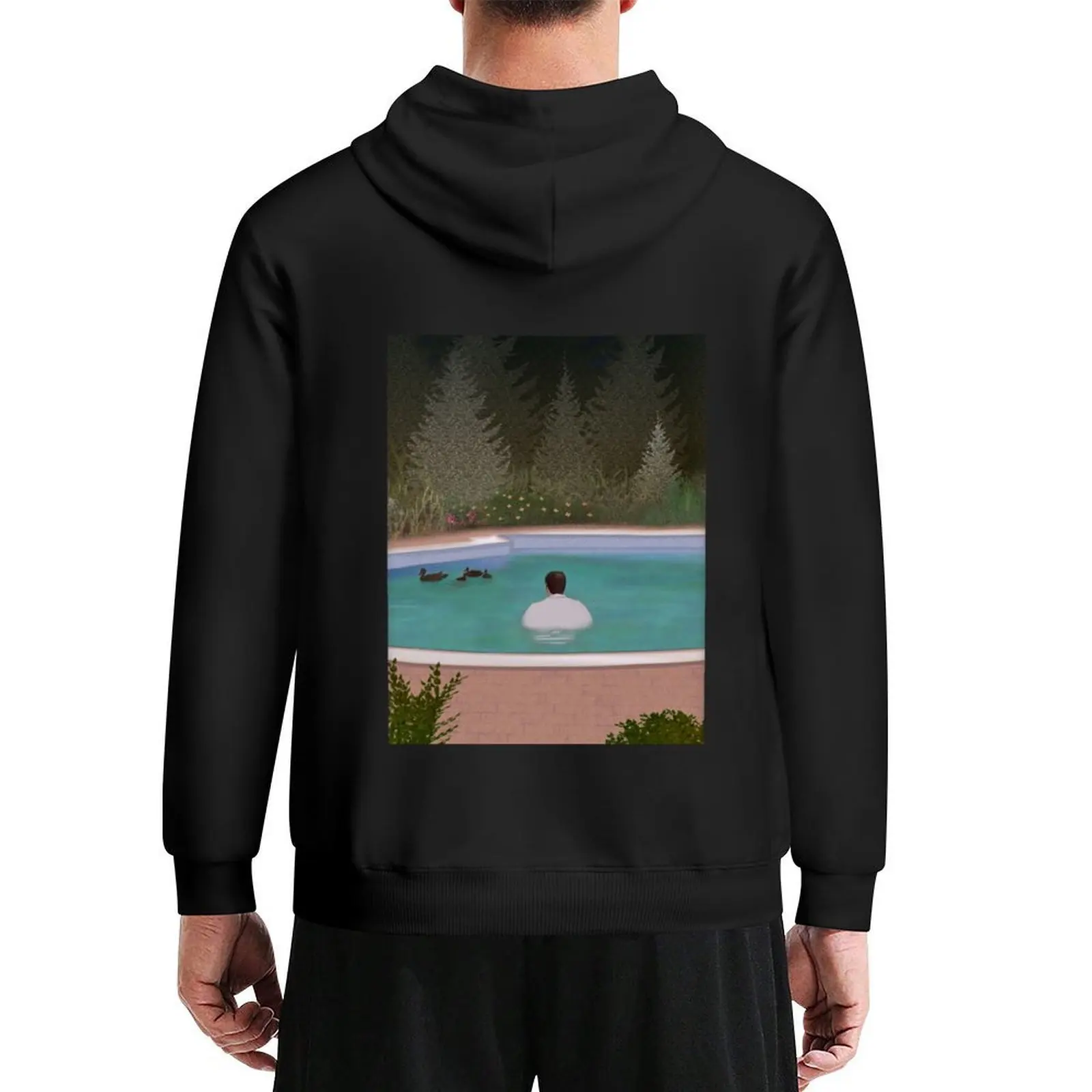 

Him, with those ducks.. Essential Hoodie anime clothes men clothing mens designer clothes new in hoodies and blouses