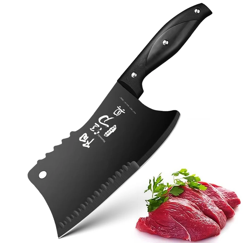 PLYS-couteau à os couteau de cuisine à double usage, couteau de cuisine tranchant domestique, couteau spécifique au chef couteau à découper les os commercial