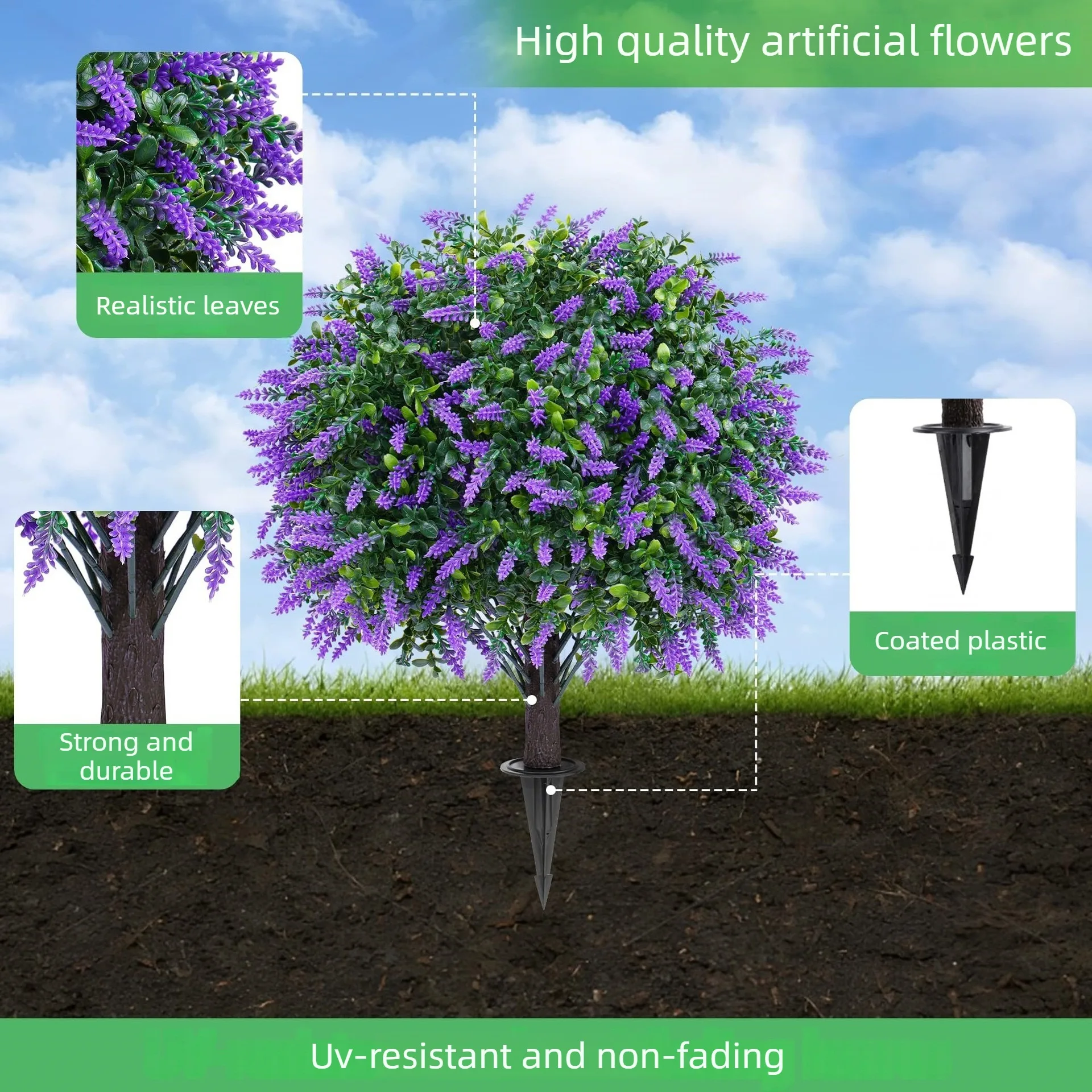 Artificial tree,lavender potte - огляд і ціна Potpourri Dried Flower