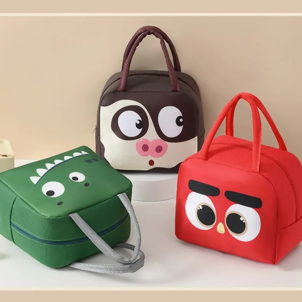 

New Hot-selling Lunch Bag Creative Cartoon Lunch Box Insulation Bag Office Worker Portable Oxford Cloth Large-capacity Ice Bag