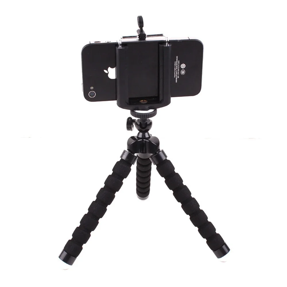 Colors Phone Holder Flexible Octopus Tripod Bracket Stand Mount Monopod Adjustable go pro Accessories For Mobile Samsung Camera