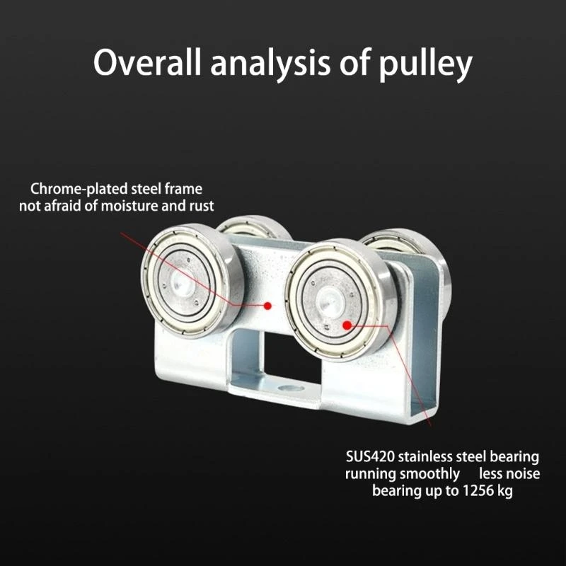 Четыре канала для подшипников.
