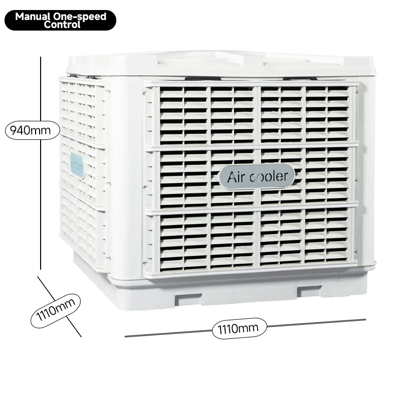 18000CMH Desert Evaporative Air Cooler Ducted Air Conditioning Wall Window Installation Options for Workshop