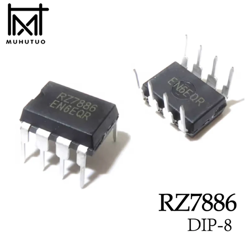 1PCS RZ7886 DIP8 through-hole motor driver chip with a maximum current of 13A, suitable for electric toys.
