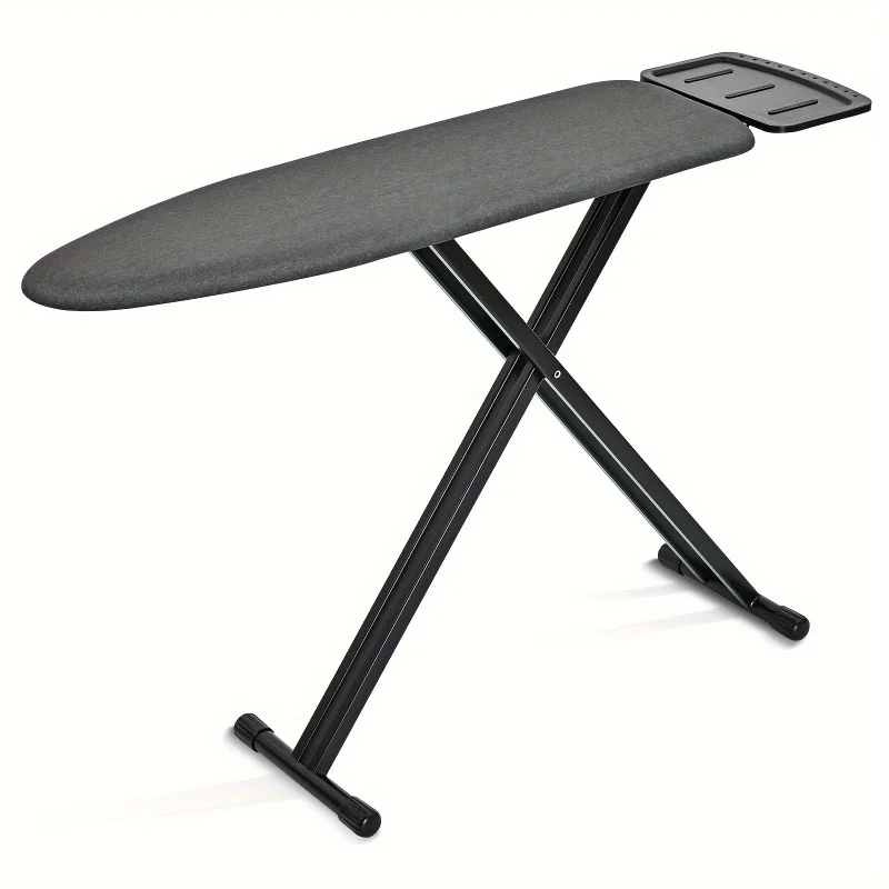 Full Size Ironing Board - Lightweight, Height Adjustable, 43x13, Anti-Skid Metal Legs, Extra Thick Heat-Resistant Cover