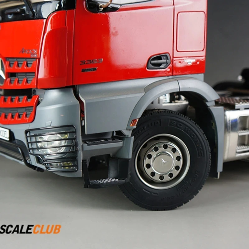 1/14 metalowe koło ciężarówki dla Tamiya Lesu dla Scania Man Actros Volvo części samochodowe zdalnie sterowana ciężarówka wywrotki przyczepy